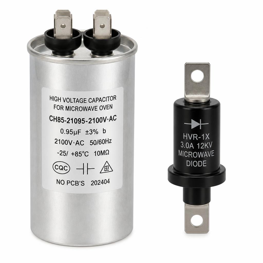 Microwave HV Capacitor & Diode Set