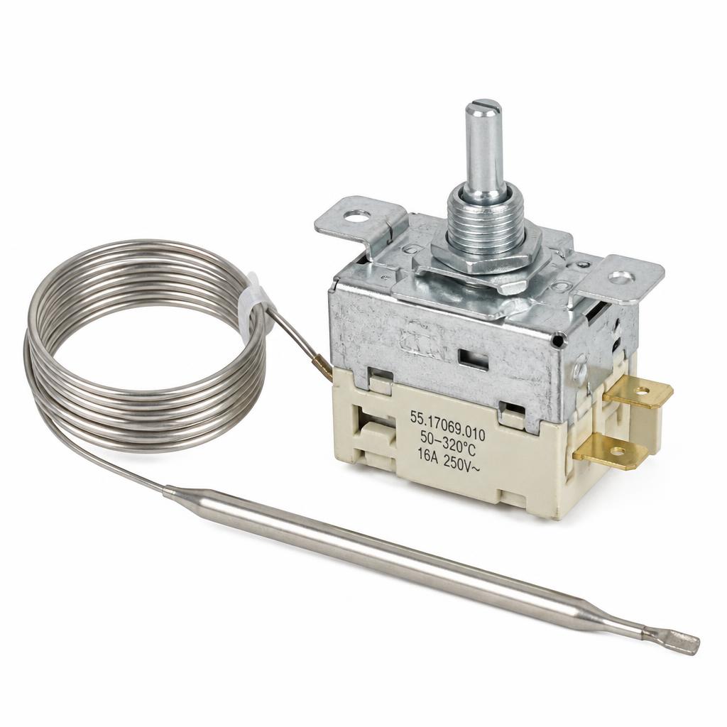 Oven Thermostat with Capillary